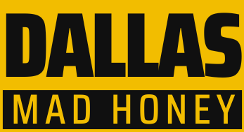 Dallas Mad Honey black and gold logo